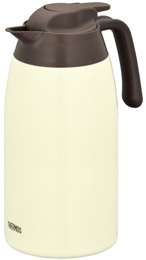 Thermos Stainless Steel 2.0L Cookie Cream Pot Thv - 2001 Ccr