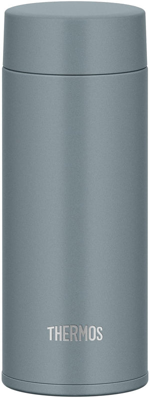 Thermos Stainless Steel Vacuum Insulated Water Bottle 350ml Gray Green Compact Lightweight Dishwasher Safe - Joq - 350 Gyg