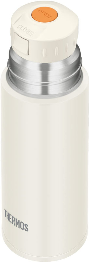Thermos Stainless Steel Water Bottle 350ml Matte White FFM - 352 MTWH Cup Type