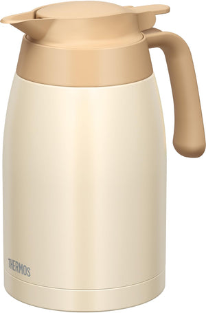 Thermos Ttb - 1501 Crw Stainless Steel 1.5L Cream White Tabletop Thermal Pot
