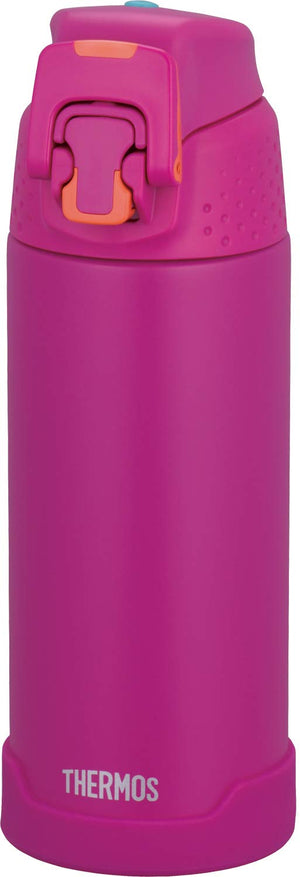 Thermos Vacuum Insulated 0.5L Matte Purple Sports Bottle for Cold Storage - Fjh - 500 Mtpl