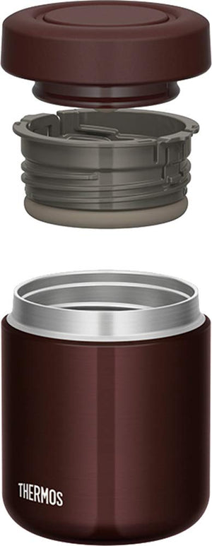 Thermos Vacuum Insulated 300ml Soup Jar in Brown - JBR - 300 Model