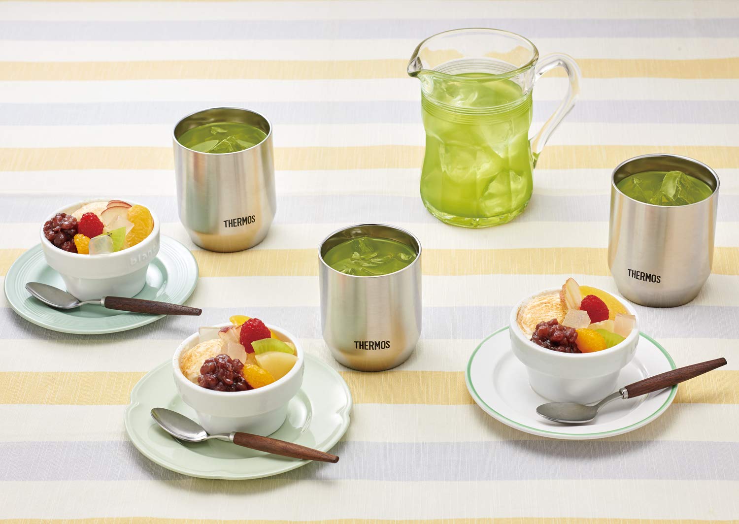 Thermos Vacuum Insulated Cup 360Ml Stainless Steel Set Of 2 Japan Jdh - 360P