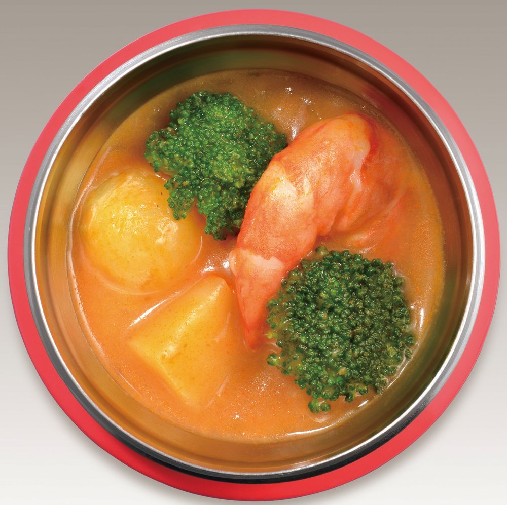 Thermos Vacuum Insulated Food Container 380Ml Red Chili Japan Jbi - 382 Rcl