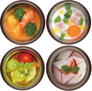 Thermos Vacuum Insulated Soup Jar 400Ml Mocha Jbq - 400 Japan