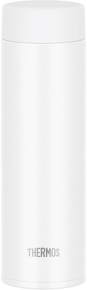 Thermos Vacuum Insulated Stainless Steel Water Bottle 480Ml Lightweight Compact White Joq - 480 Wh
