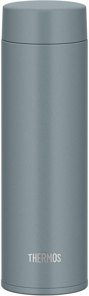 Thermos Vacuum Insulated Water Bottle 480ml Stainless Steel Dishwasher Safe Compact - Gray Green