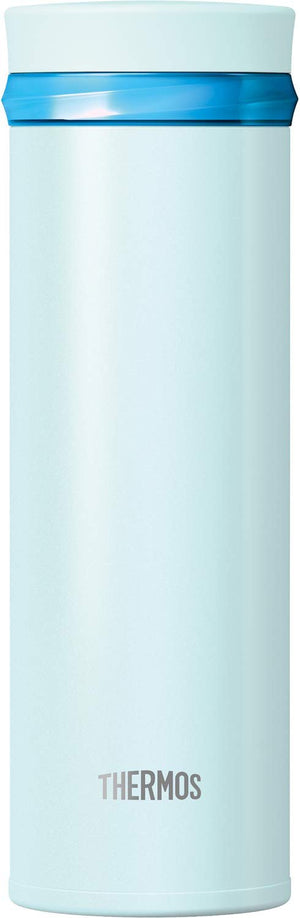 Thermos Vacuum Insulated Water Bottle Mobile Mug 350ml Shiny Blue JNO - 352 SHB