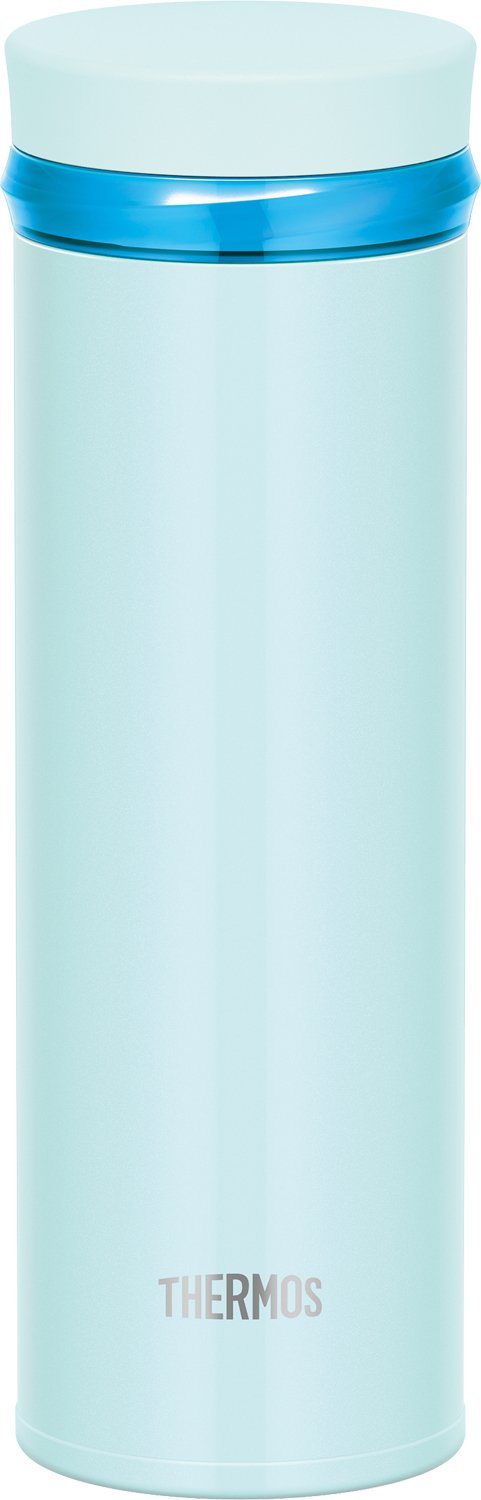 Thermos Vacuum Insulated Water Bottle Mobile Mug 350ml Shiny Blue JNO - 352 SHB