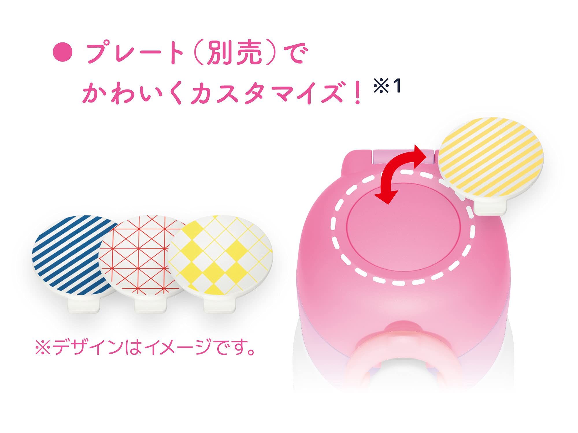 Thermos Vacuum Insulated Water Bottle Mobile Mug 400ml White Pink JNR - 401