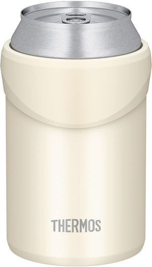 Thermos White 2 - Way Insulated 350ml Can Holder JDU - 350 WH Model