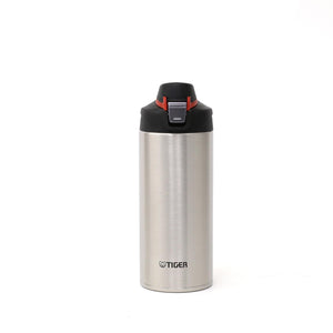 Tiger 1L Stainless Steel Sports Water Bottle with Pouch Black Mme - D100 - K