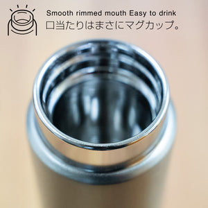 Tiger 300ml - Steel Black Insulated Water Bottle Hot and Cold Mmp - K031Ks