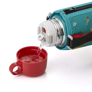 Tiger 600ml Red Water Bottle - Koropokkuru Kineko Film Festival Model