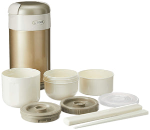 Tiger - Gold Lwr - A092 Nn Champagne Thermal Lunch Box