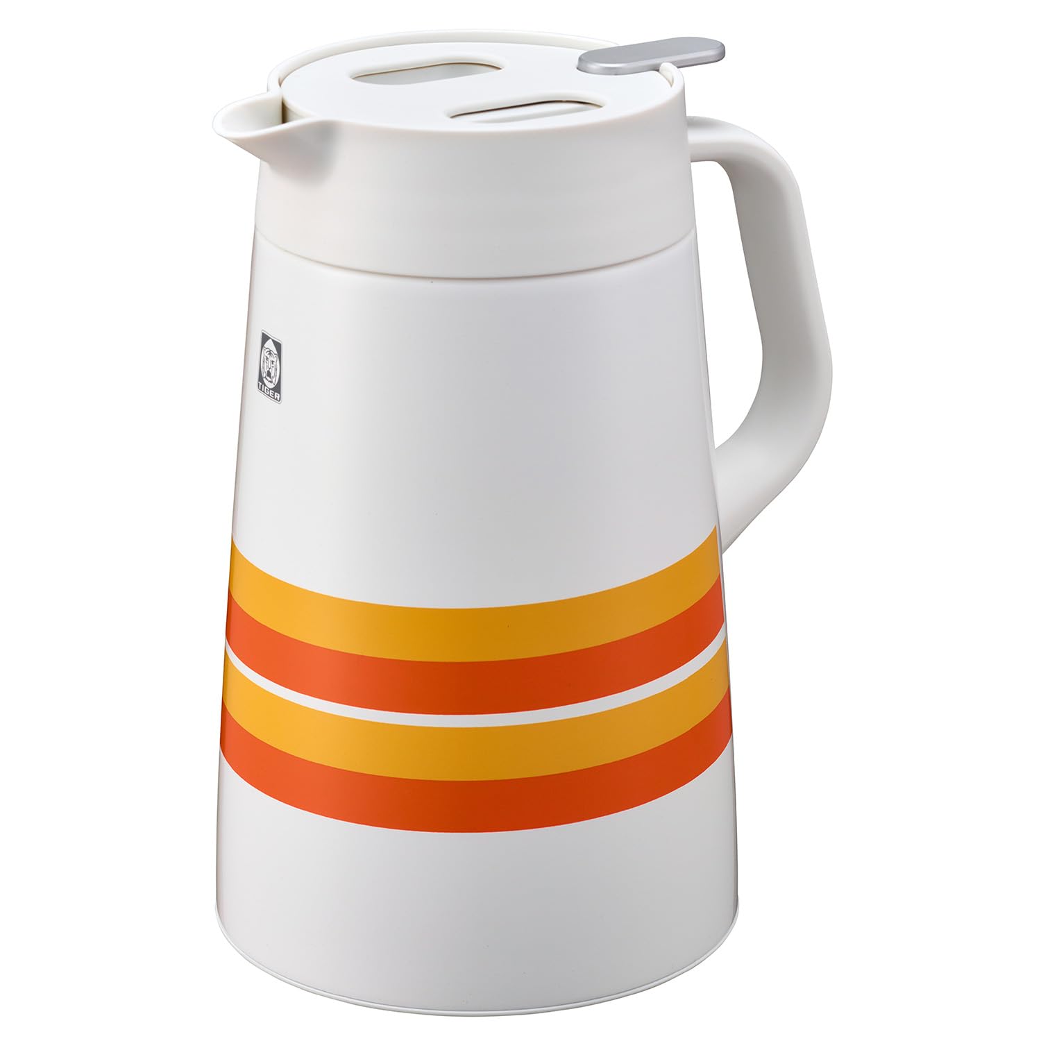 Tiger Insulated Stainless Steel Pot 100th Anniversary Orange Stripe Model PWO - T120WO