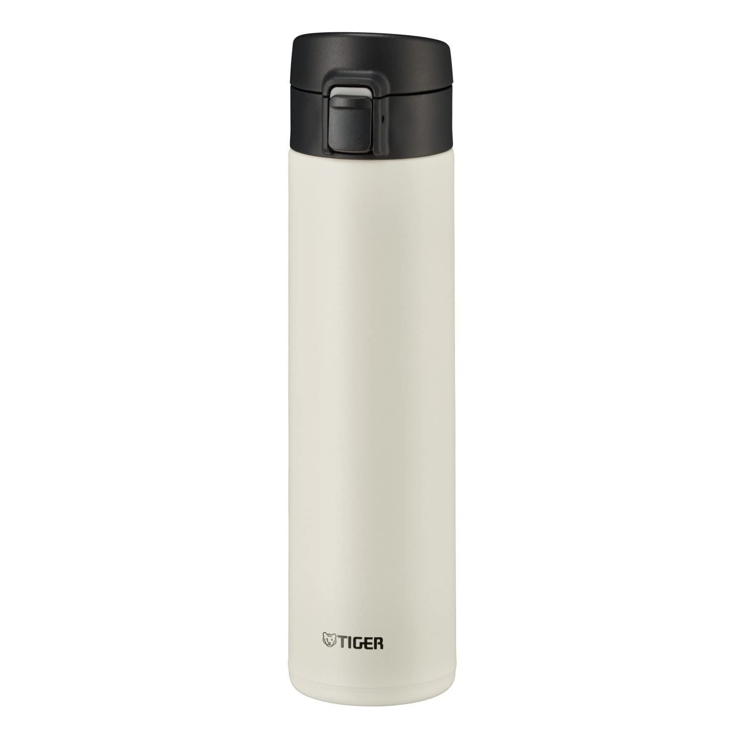Tiger - Lightweight 600ml Stainless Steel Water Bottle Hot & Cold Insulated - White Mka - K060Wk