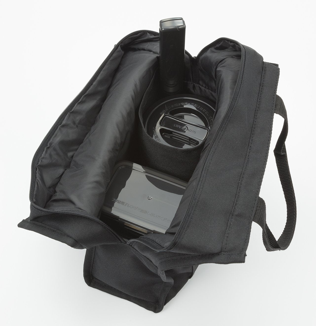 Tiger LWY - T036 - K Black Stainless Steel Lunch Jar with Tote Bag 1.8 Cups Capacity