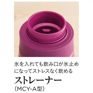 Tiger Mcy - A050Ps Thermos Mug Bottle Rose Pink 500ml - Japanese Vacuum Bottles