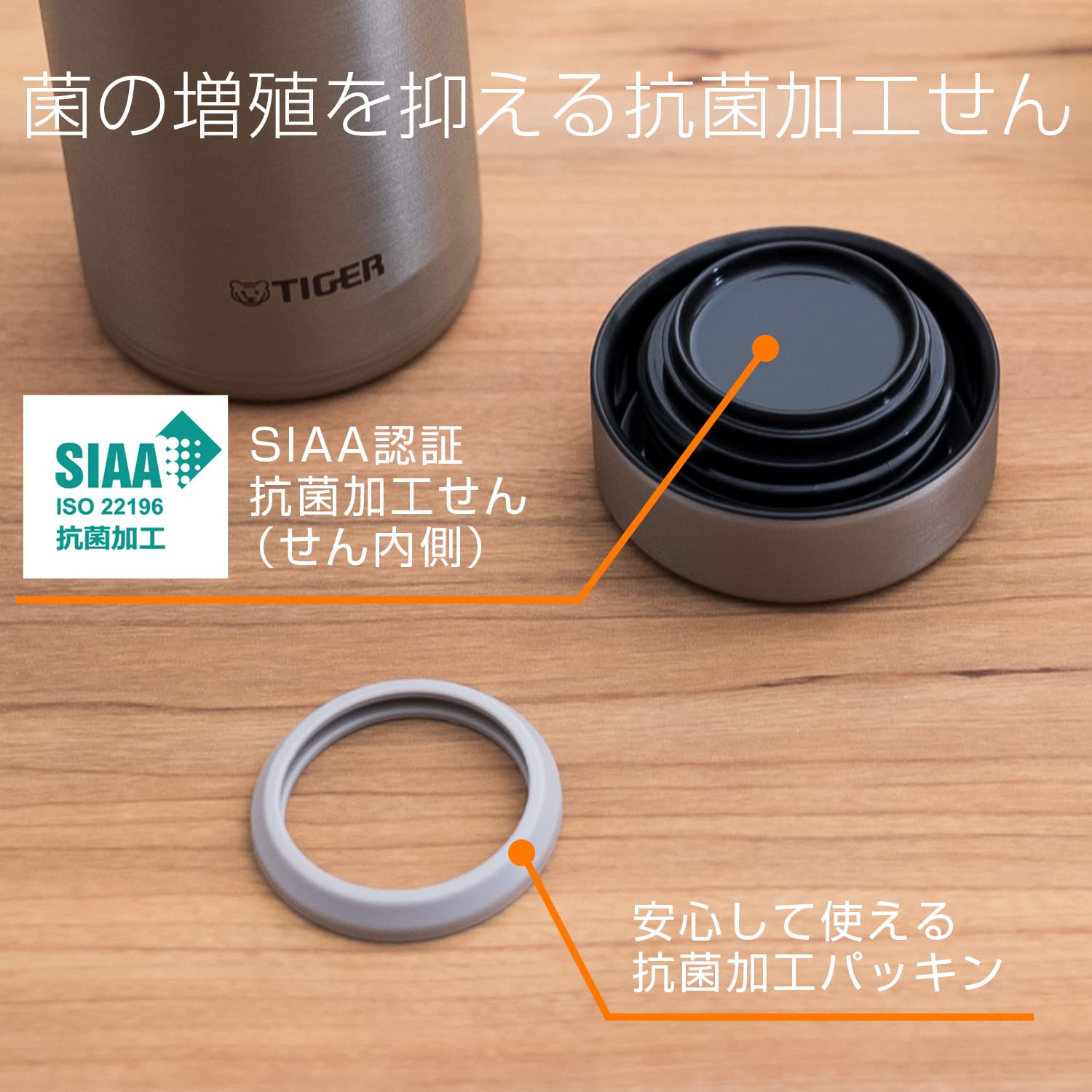 Tiger MMZ - K500XM Thermos Matte Stainless Vacuum Insulated Bottle 500ml - Japanese Thermos Bottles