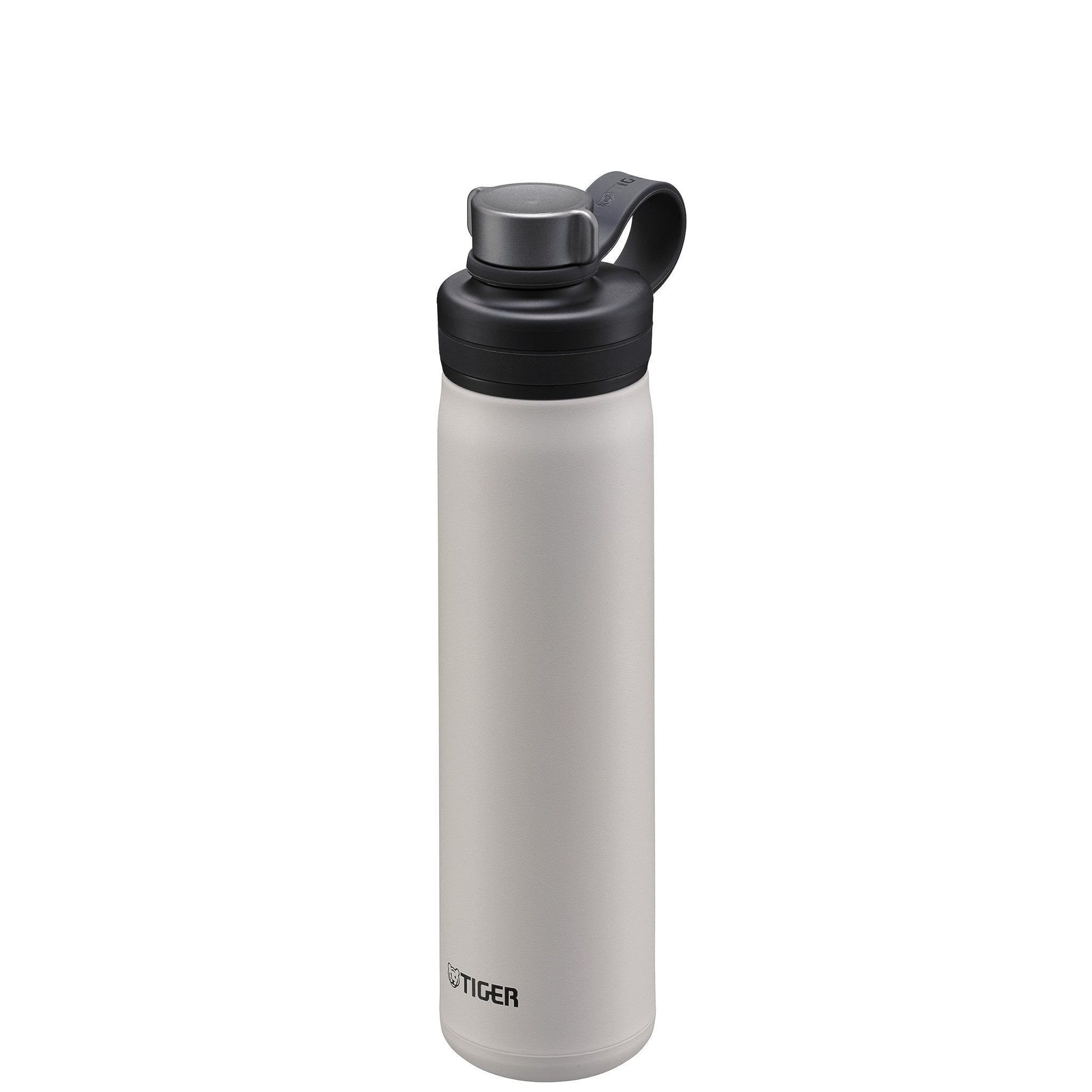 Tiger: Portable 800ml Insulated Stainless Steel Water Bottle Carbonated Drink Compatible Mta - T080Wk Eaglet White