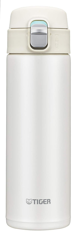 Tiger Sahara Vacuum Flask Cream White 480ml - Durable Tiger Thermal Mug Bottle