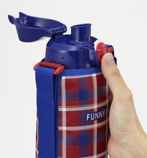 Tiger Thermos 1L Direct Drinking Cup 2Way Stainless Steel Bottle Pouch Sahara Red Japan Mbo - F100 - R