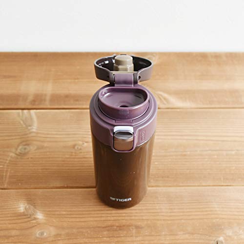 Tiger Thermos Mug Bottle 360Ml Chocolate Brown From Japan - Sahara Mmj - A361 - Tc