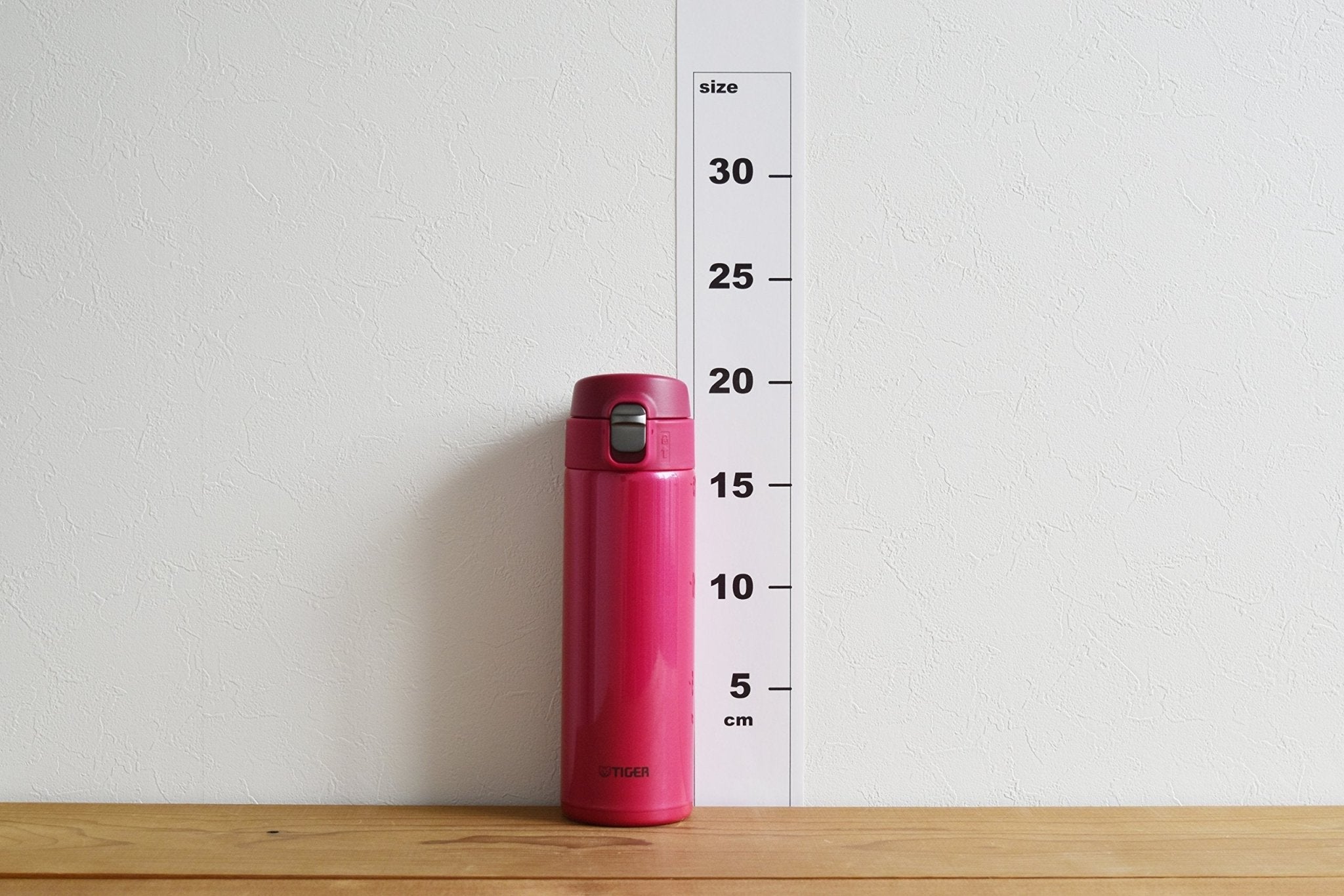 Tiger Thermos Stainless Steel Mini Water Bottle Lightweight Sahara Mug 480ml Passion Pink Vacuum Flask