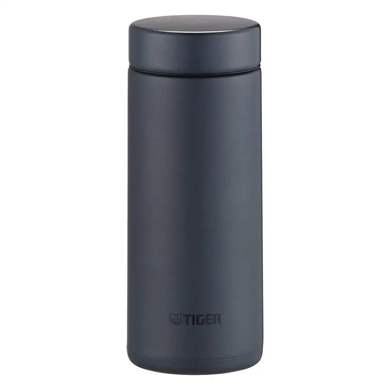 Tiger Thermos Water Bottle 350Ml Screw Mug 6 Hours Insulation Cold Home Tumbler Available Steel Black MMZ - K035KS