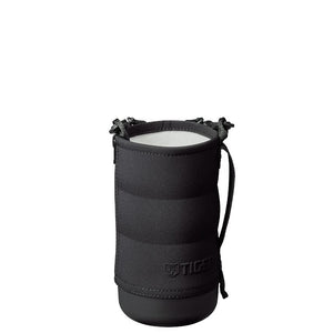 Tiger Vacuum Insulated Flask MTA - B Type Water Bottle with Dedicated Pouch MTA - Z10Skp Black