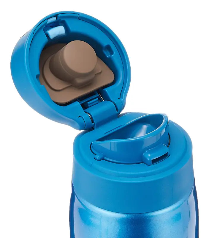Tiger Water Bottle 350Ml Sahara Mug Stainless One Touch Lightweight Sky Blue Mcx - A351Ak
