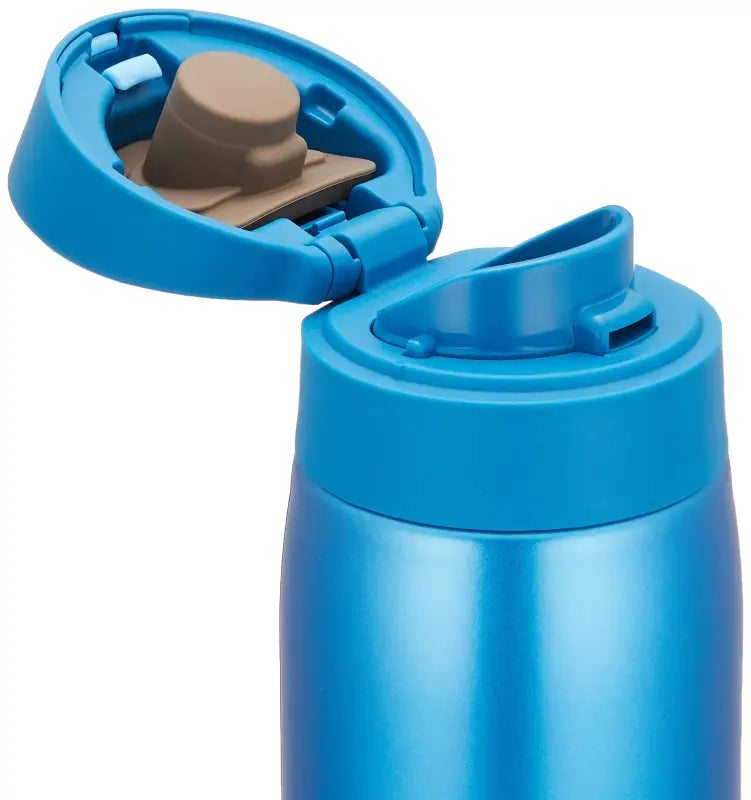 Tiger Water Bottle 500Ml Sahara Mug Stainless One Touch Lightweight Sky Blue Mcx - A501Ak