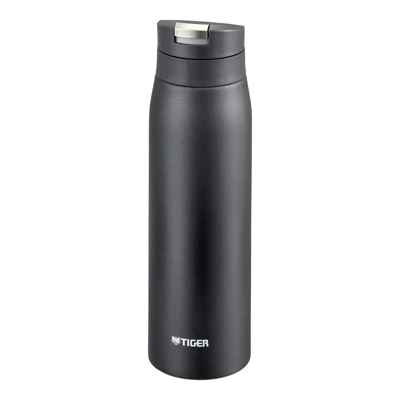 Tiger Water Bottle 600Ml Sahara Mug Stainless One Touch Lightweight Matte Black Mcx - A601Km