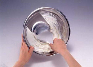 Tigercrown Japan All - Silicone Dough Scraper Spatula 21.6Cm