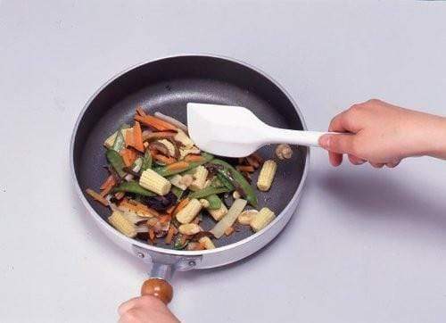 Tigercrown Japan All - Silicone Spatula 26.4Cm