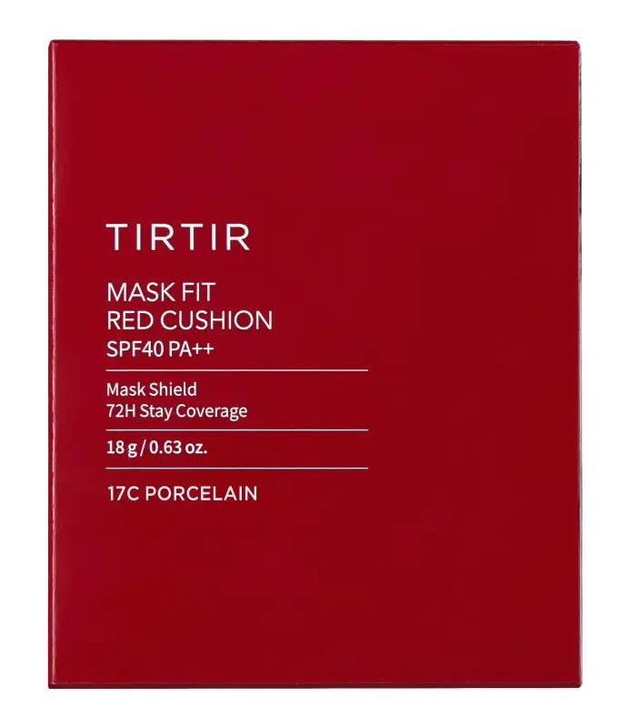 Tirtir Mask Fit All Cover Cushion Red 17C 18g - From Japan Makeup Products