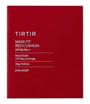 Tirtir Mask Fit All Cover Cushion Red 21N 18g - From Japan Makeup Products