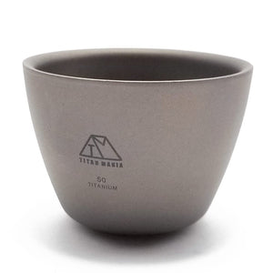 Titan Mania Guinomi Ochoko Titanium 50Ml Japan Ultra Lightweight Inoguchi Mini Sake Cup Camp Barbecue Outdoor Camping