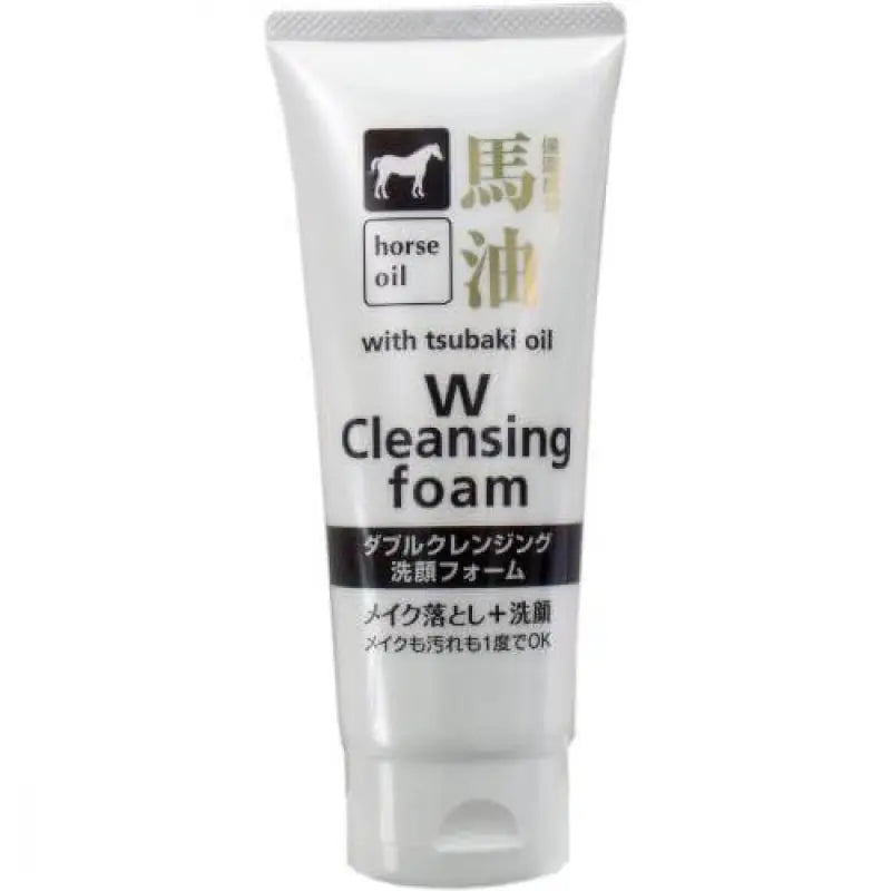 Tk Corporation Horse Oil W Cleansing Facial Foam 130g - Japanese Skincare