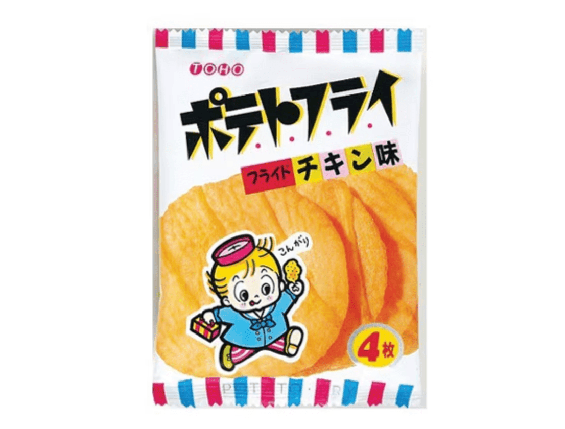 Toho Seika Potato Fries Fried Chicken Flavor x 20 pieces