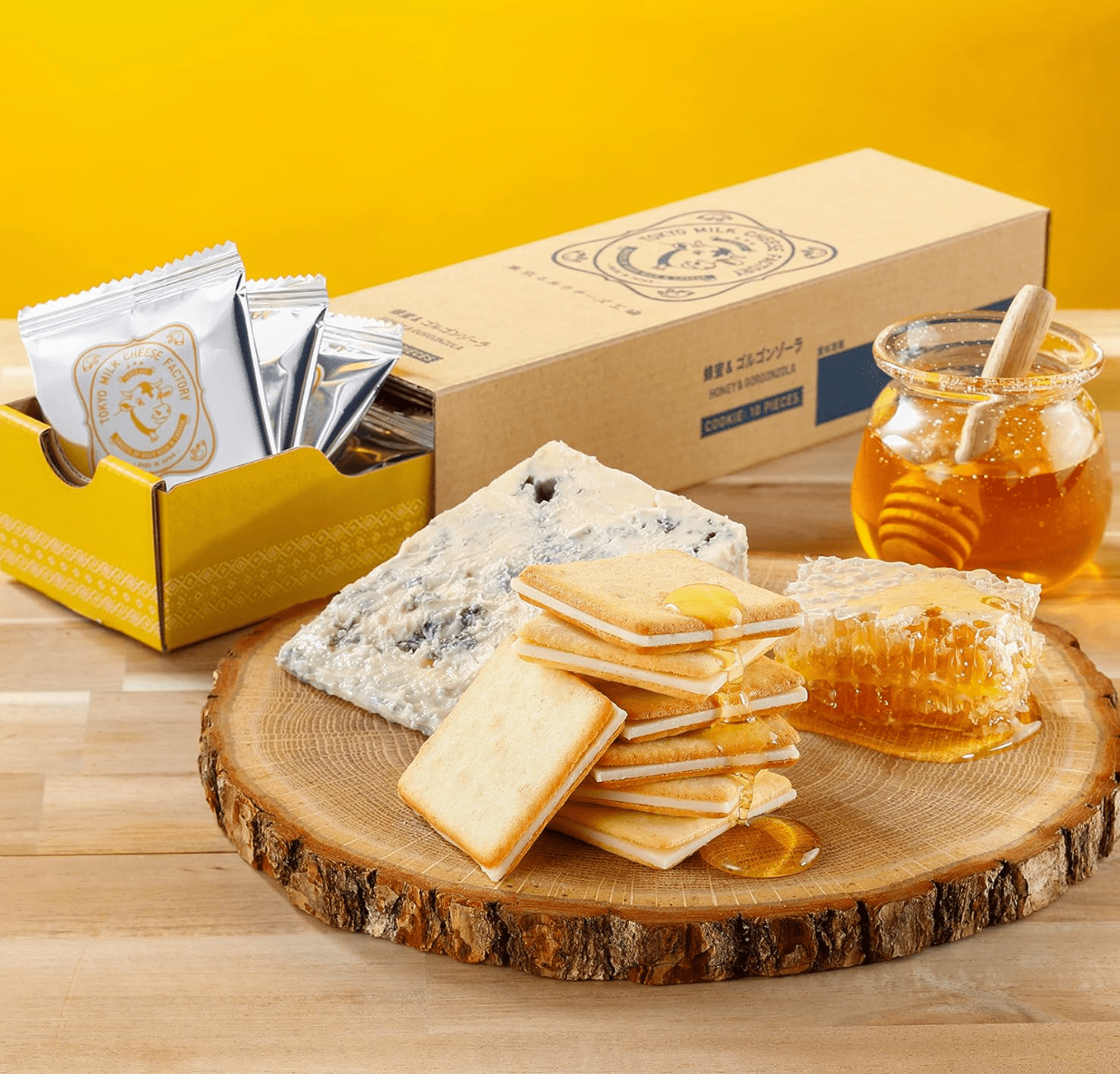 Tokyo Milk Cheese Factory Honey & Gorgonzo Cookies 10 Pieces