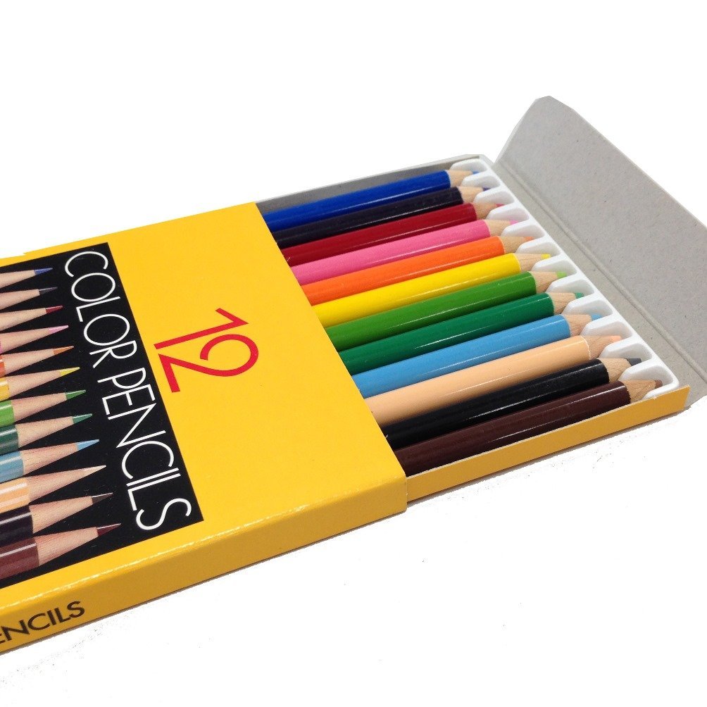 Tombow Japan Colored Pencils Paper Box 12 Colors Cq - Na12C