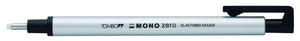 Tombow Japan Pencil Holder Eraser Monozero Round Silver Eh - Kur04