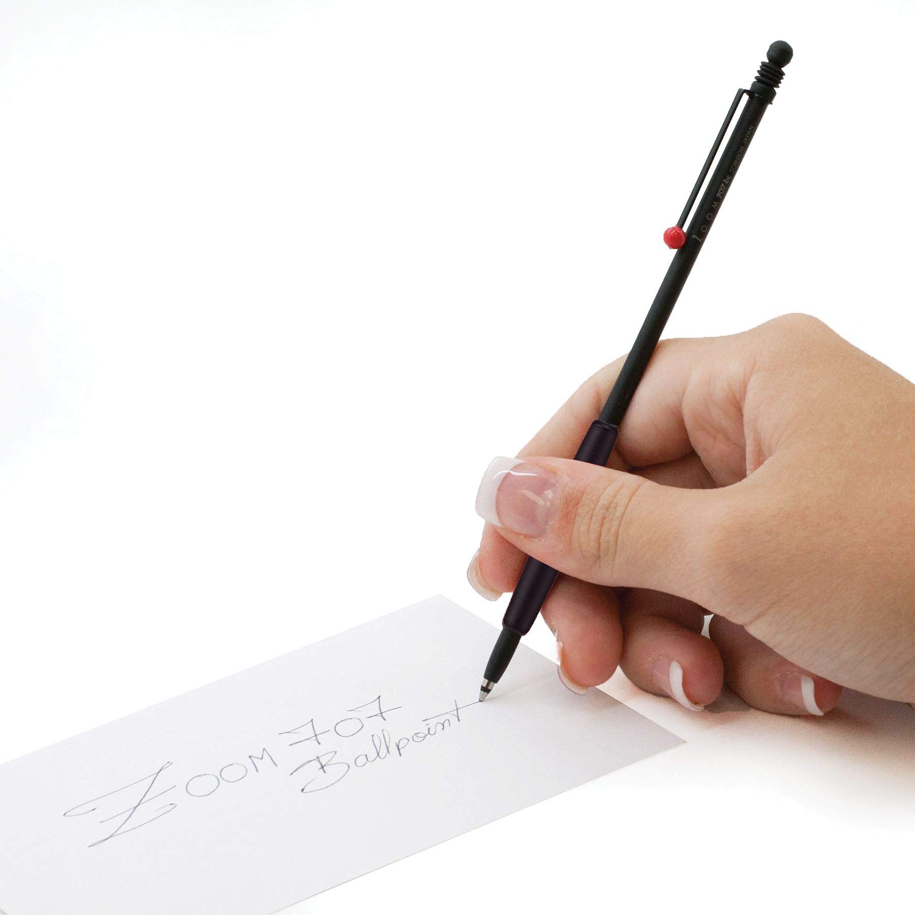 Tombow Zoom 707 0.7 Gray/Black Oil - Based Ballpoint Pen Japan Bc - Zs1