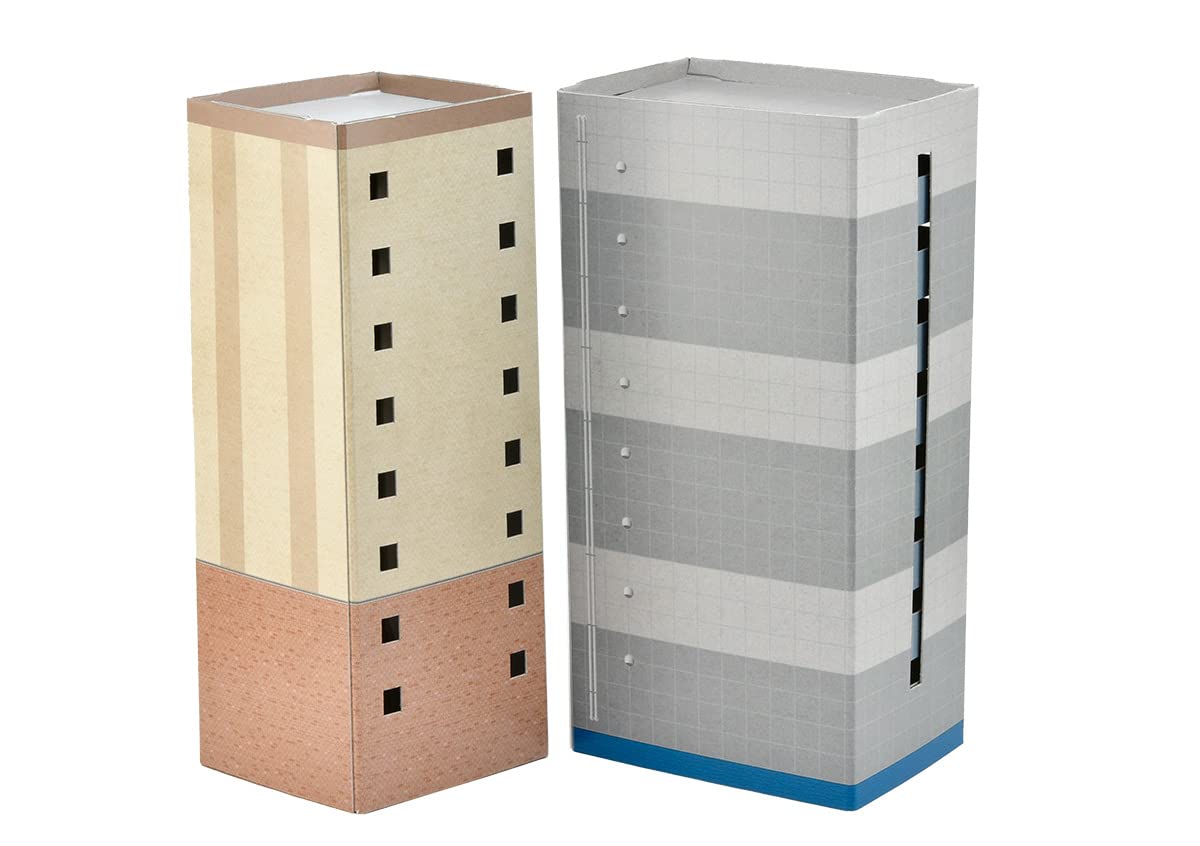 Tomytec Japan Eco - Lake Paper Structure C04 Tennant Building Diorama Supplies