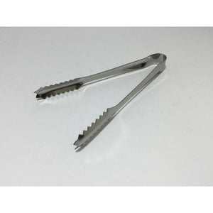 Stainless Steel Ice Tongs 155mm, precision grip design, ideal for cocktail ice handling