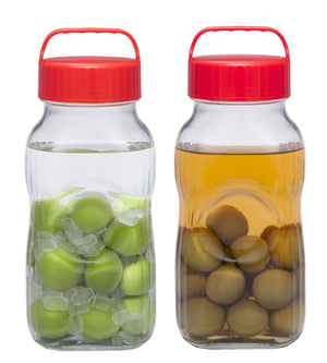 Toyo Sasaki Glass Japan Fruit Sake Bottle 2000Ml Ume Pickled I - 77861 - Ra - Jan