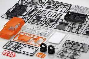 Toyota FJ Cruiser 1/24 Plastic Model Fujimi 9 Ex - 5 Two - Tone Orange