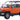 Toyota FJ Cruiser 1/24 Plastic Model Fujimi 9 Ex - 5 Two - Tone Orange